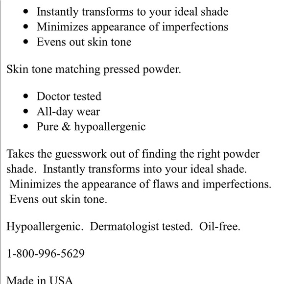 New Almay Smart Shade Skin Tone Matching Powder - Picture 7 of 8